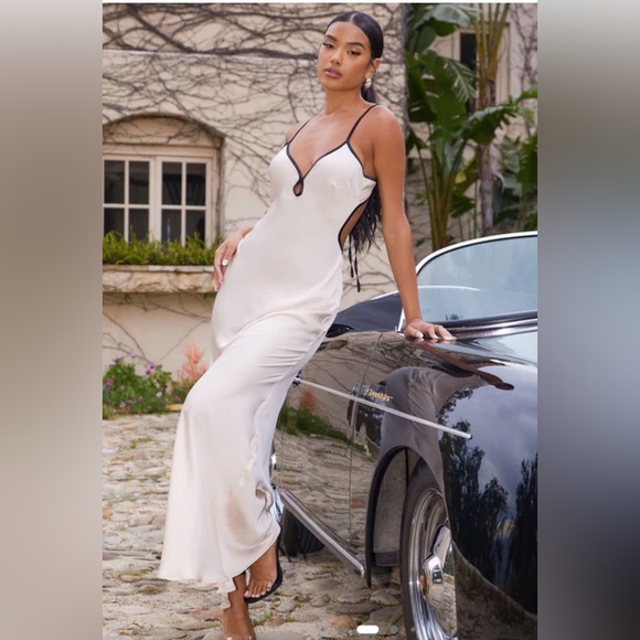 Fashion Nova Elegant White Dress - Picture 3 of 7